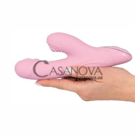 Основне фото Rabbit-вібратор Sweet Smile Thumping G-Spot Massager рожевий 19,8 см