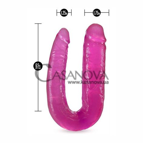 Основне фото Подвійний фалоімітатор B Yours Double Headed Dildo рожевий 45,7 см