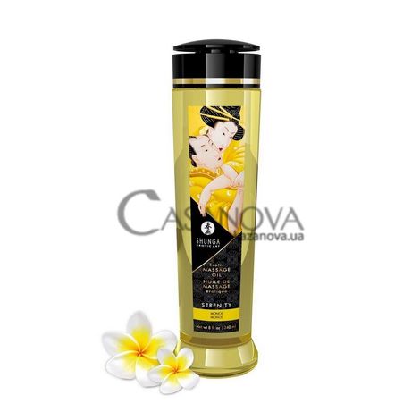 Основне фото Олія для масажу Shunga Serenity із квітковим ароматом 240 мл