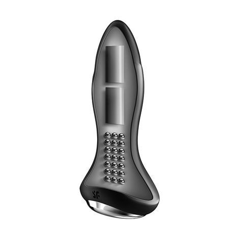 Основне фото Анальна пробка Rotator Plug 1 Connect чорна 13,5 см