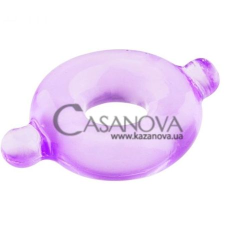 Основное фото Эрекционное кольцо BasicX фиолетовое
