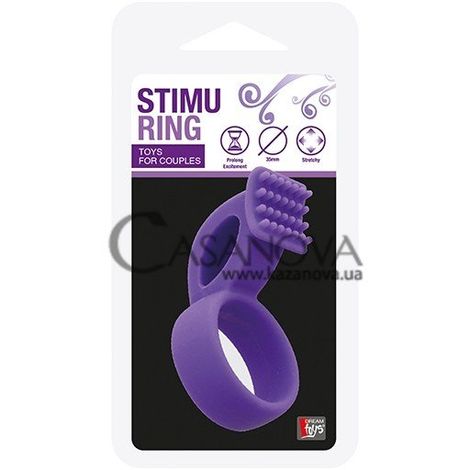 Основное фото Кольцо-стимулятор Stimu Ring фиолетовое
