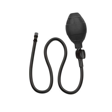 Основное фото Надувная анальная пробка California Exotic Novelties Large Silicone Inflatable Plug чёрная 13,3 см
