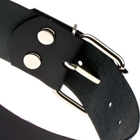 Основное фото Ошейник Leather Collar чёрный