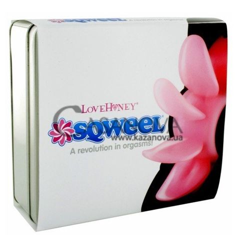 Основне фото Симулятор оральних ласк для жінок Sqweel рожевий