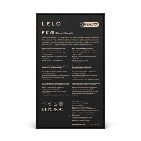 Основне фото Смарт-мастурбатор LELO F1S V3 синій