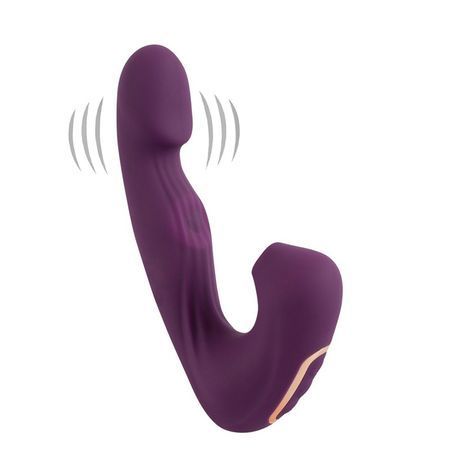 Основное фото Вагинально-клиторальный вибратор Javida 4 Function Vibrator фиолетовый 18 см