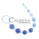 Дополнительное фото Анальная цепочка Hi Basic Sassy 10 Beads голубая 26,3 см