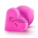 Дополнительное фото Анальная пробка Naughty Candy Heart Ride Me розовая 10,8 см