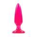 Додаткове фото Анальна пробка Jelly Rancher Pleasure Plug рожева 10 см