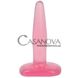 Дополнительное фото Анальная пробка Crystal Jellies Butt Plug Small розовый 10 см