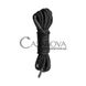 Дополнительное фото Бондажная верёвка EasyToys Nylon Rope чёрная 5 м