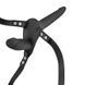 Дополнительное фото Двусторонний вибрострапон Fetish Tentation Double Gode Vibrating Strap-On чёрный