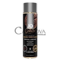 Основное фото Оральная смазка JO Gelato Decadent Double Chocolate шоколад 120 мл