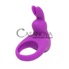 Основне фото Ерекційне кільце з вібрацією Happy Rabbit Rechargeable Cock Ring фіолетове