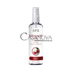 Основне фото Масажна олія AFS Massage Oil вишня 100 мл