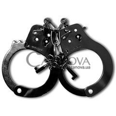 Основное фото Металлические наручники Anodized Cuffs чёрные