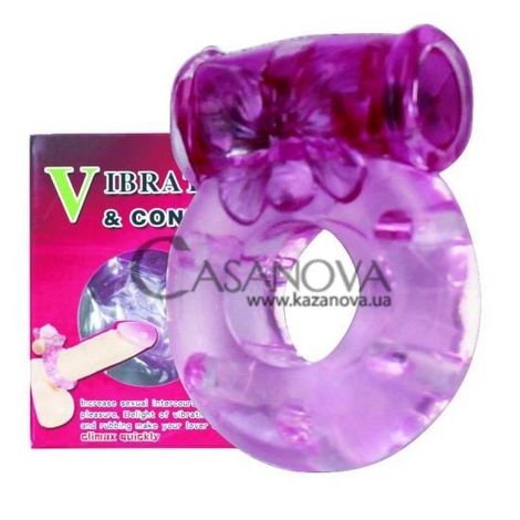 Основное фото Виброкольцо на пенис Vibration & Comdon Butterfly фиолетовое