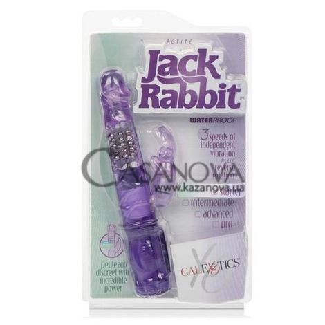 Основне фото Rabbit-вібратор Petite Jack Rabbit фіолетовий 19 см
