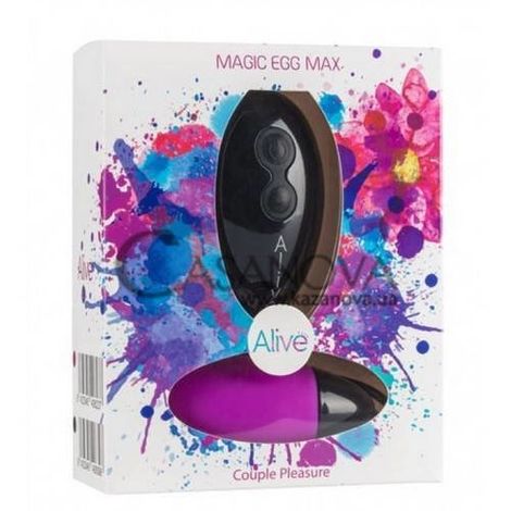 Основное фото Виброяйцо Magic Egg MAX фиолетовое 8,4 см