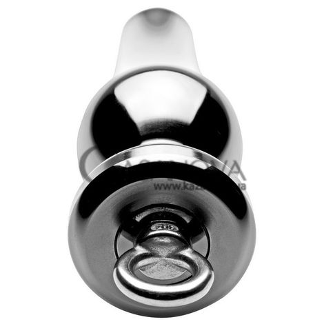 Основное фото Анальная пробка Tom of Finland Weighted Aluminum Plug серебристая 18,1 см