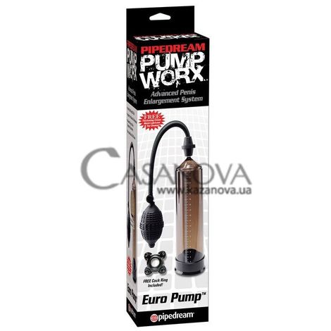 Основное фото Вакуумная помпа Pump Worx Euro Pump чёрная