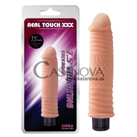 Основне фото Вібратор Real Touch XXX 7,5 Vibrating Cock No 07 тілесний 18,5 см