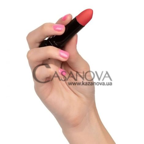 Основне фото Міні-вібратор Wireless Hide & Play Lipstick чорно-червоний 8,3 см