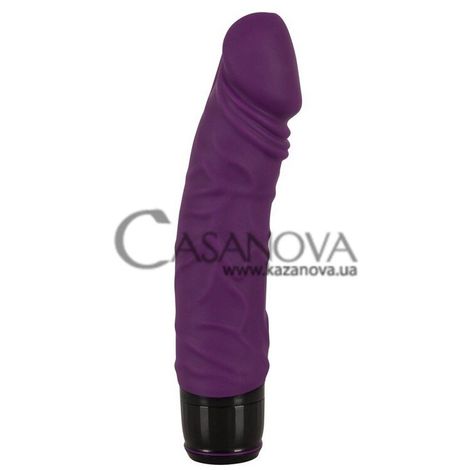 Основное фото Вибратор Vibra Lotus Natural Vibrator фиолетовый 20 см