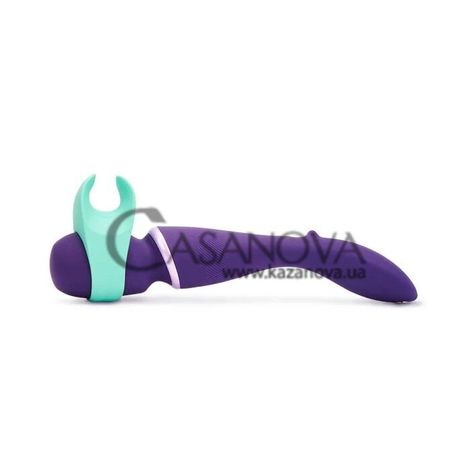 Основное фото Вибромассажёр с насадками We-Vibe Wand фиолетовый 30,9 см