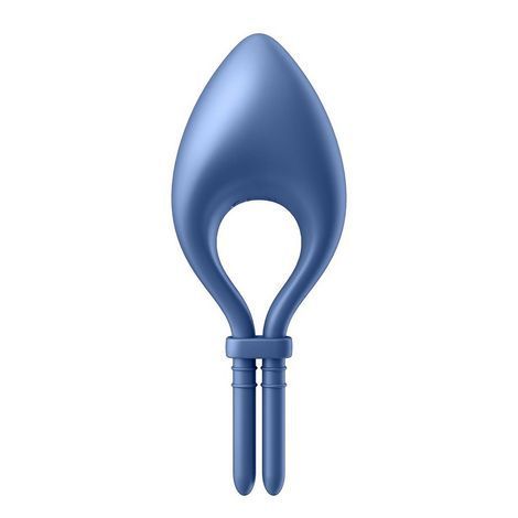 Основное фото Эрекционное виброкольцо-лассо Satisfyer Bullseye голубое