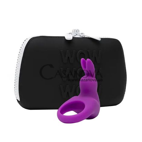 Основное фото Эрекционное виброкольцо Lovehoney Happy Rabbit Cock Ring Kit фиолетовое