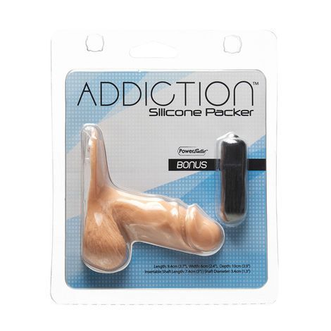 Основне фото Реалістичний фалоімітатор Addiction Packer тілесний 10,4 см