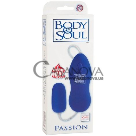 Основное фото Виброяйцо Body & Soul Passion синее