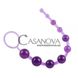 Дополнительное фото Анальная цепочка Hi Basic Sassy 10 Beads фиолетовая 26,3 см