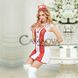 Додаткове фото Еротичний костюм Passion Медсестра Спокуслива Адріана червоно-білий