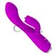 Дополнительное фото Rabbit-вибратор с язычком Pretty Love Doreen фиолетовый 19,8 см