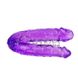 Дополнительное фото Двойной фаллоимитатор SKN-DB003 фиолетовый 30 см