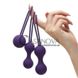 Додаткове фото Набір вагінальних кульок So Divine Sensual Kegel Ball Training Set пурпурний
