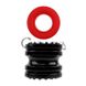 Дополнительное фото Набор эрекционных колец GK Power Hard-On Ring Set красный с чёрным