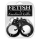 Дополнительное фото Металлические наручники Anodized Cuffs чёрные