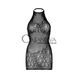 Додаткове фото Міні-сукня Leg Avenue One In A Million Rhinestone Lace Dress чорна