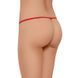 Дополнительное фото Стринги SoftLine G-string 2427 красные