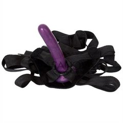 Основное фото Женский страпон New Comers Strap-On фиолетовый 12,7 см