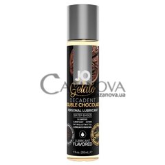 Основное фото Оральная смазка JO Gelato Decadent Double Chocolate шоколад 30 мл