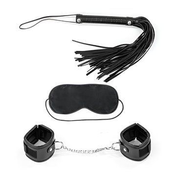 Основное фото Набор для БДСМ Lovetoy Deluxe Bondage Kit чёрный
