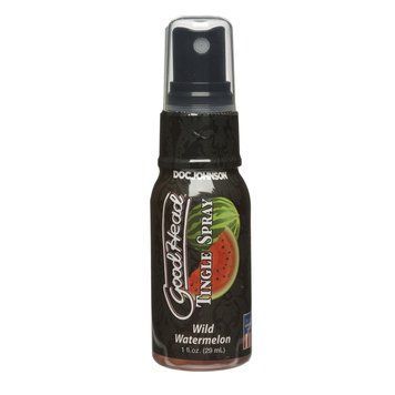 Основное фото Стимулирующий спрей для глубокого минета "Арбуз" Doc Johnson Good Head Tingle Spray Wild Watermelon 29 мл