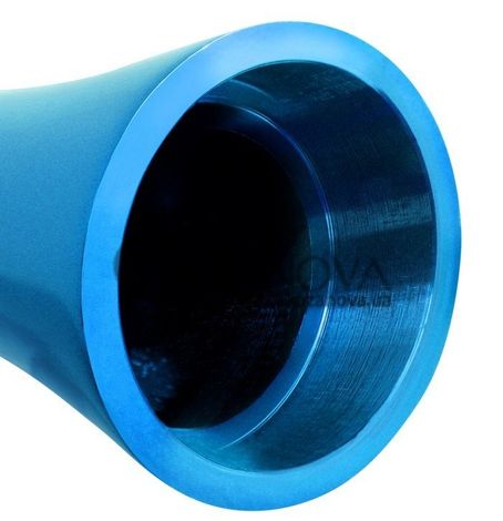 Основное фото Вибратор из металла Pure Aluminium Medium голубой 16 см
