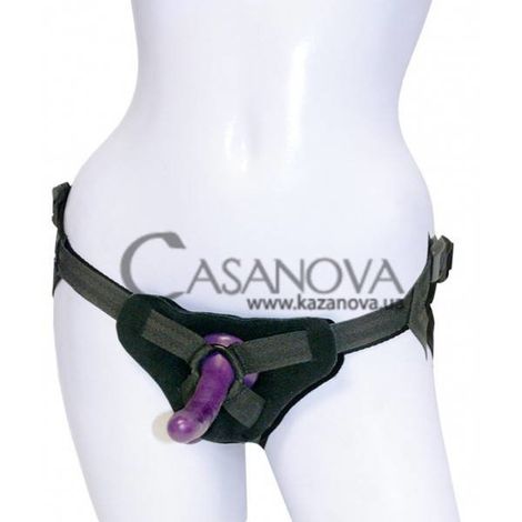 Основне фото Жіночий страпон New Comers Strap-On фіолетовий 12,7 см