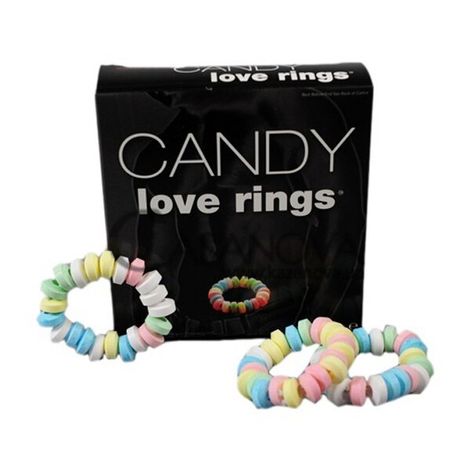 Основне фото Їстівне ерекційне кільце Candy Love Rings різнокольорове